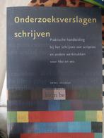 onderzoeksverslagen schrijven, Ophalen of Verzenden, Zo goed als nieuw, HBO, Soudijn
