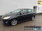 Ford C-Max 1.0 Edition, '14 nl-auto, luxe uitvoering met een, Voorwielaandrijving, Gebruikt, Zwart, Zwart