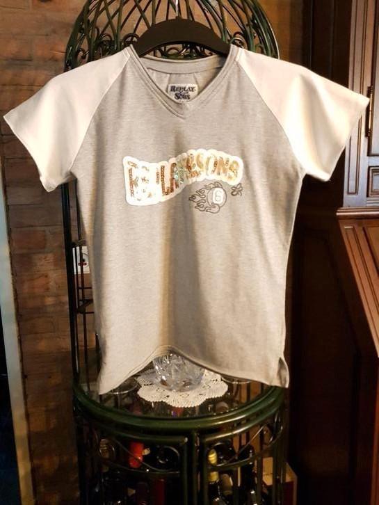 T-Shirt van het merk Replay.  Maat VIII (164), Kinderen en Baby's, Kinderkleding | Maat 164, Zo goed als nieuw, Meisje, Shirt of Longsleeve