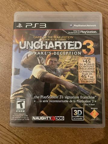 Uncharted 3 Drake's Deception PS3 - Zo goed als nieuw beschikbaar voor biedingen