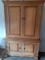 Kast naturel eiken massief, Huis en Inrichting, Kasten | Buffetkasten, Ophalen, 100 tot 150 cm, 200 cm of meer, Eikenhout