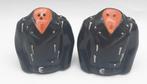 Harley Davidson Peper en Zoutstel keramisch, Keramiek, Overige typen, Ophalen of Verzenden, Zo goed als nieuw