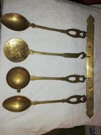 Antieke Koperen Keukengerei Set, Ophalen of Verzenden