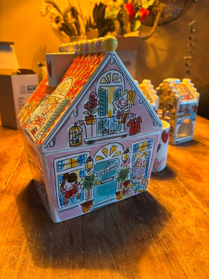 blond amsterdam cookie jar, Huis en Inrichting, Keuken | Servies, Zo goed als nieuw, Blond Amsterdam, Aardewerk, Ophalen