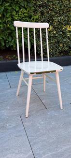 Vintage witte stoel, Ophalen, Gebruikt, Wit, Vintage