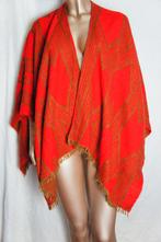 MAJE poncho LANA, Verzenden, Zo goed als nieuw, Rood