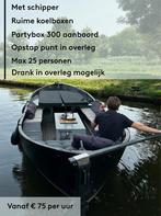 Sloep huren, sloepverhuur met schipper!, Met catering, Sloep of Motorboot