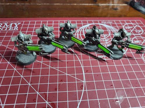 4x 5 Metal Immortals, Hobby en Vrije tijd, Wargaming, Zo goed als nieuw, Warhammer, Figuurtje(s), Ophalen of Verzenden