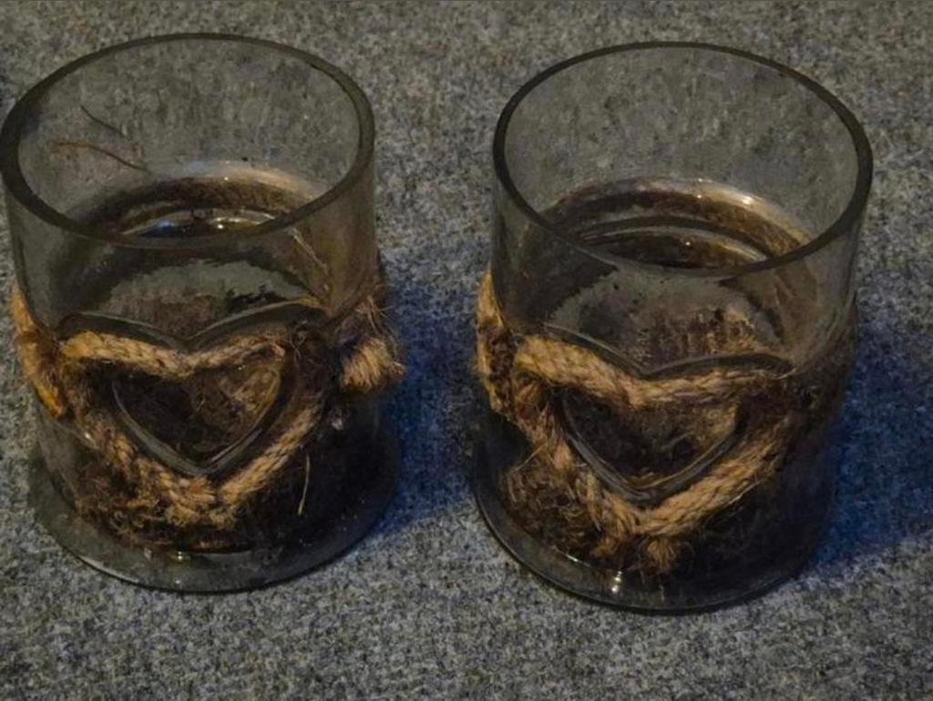 2 windlichten van Riviera Maison, Ophalen of Verzenden, Zo goed als nieuw, Overige materialen, Minder dan 25 cm