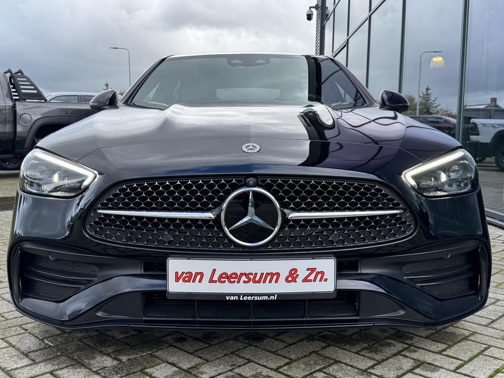 Mercedes-Benz C-Klasse 400 e 4MATIC AMG Line | Burmester 3D, Automaat, Zwart, 4 cilinders, Zwart