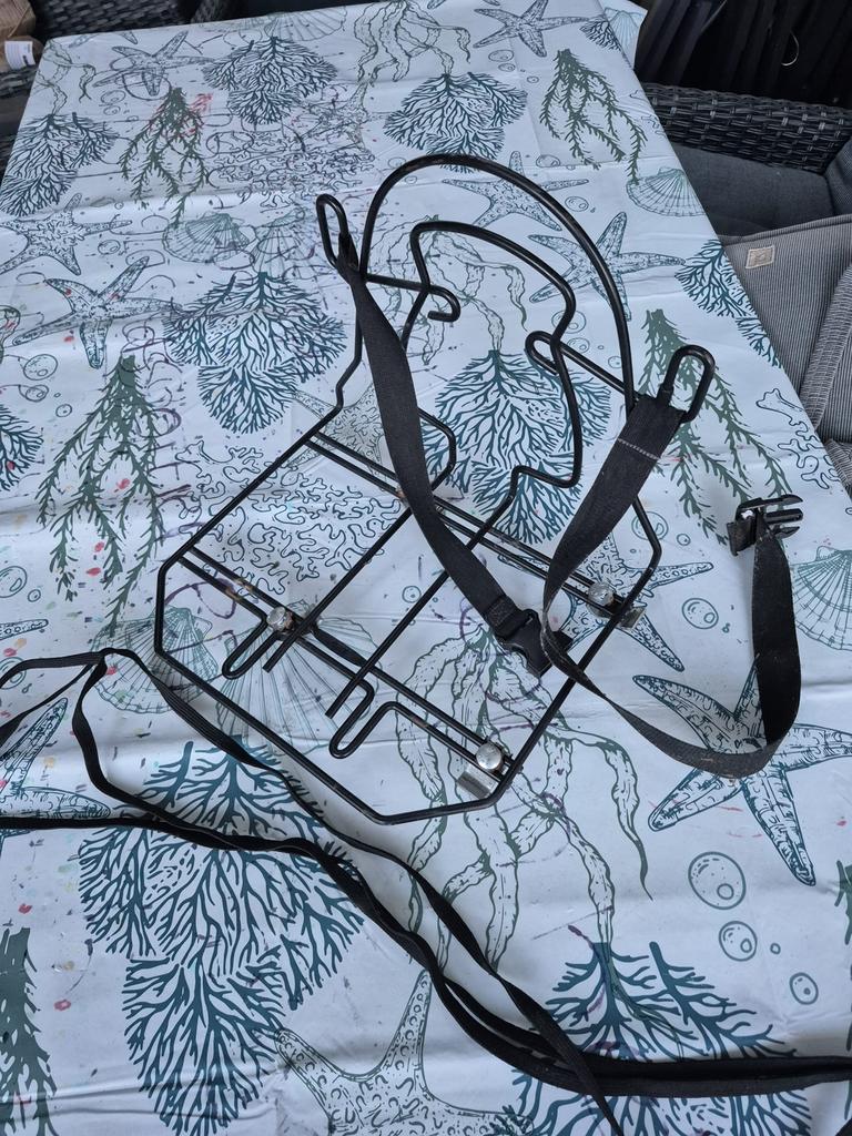 Nette rugzak rek fiets, Ophalen, Zo goed als nieuw