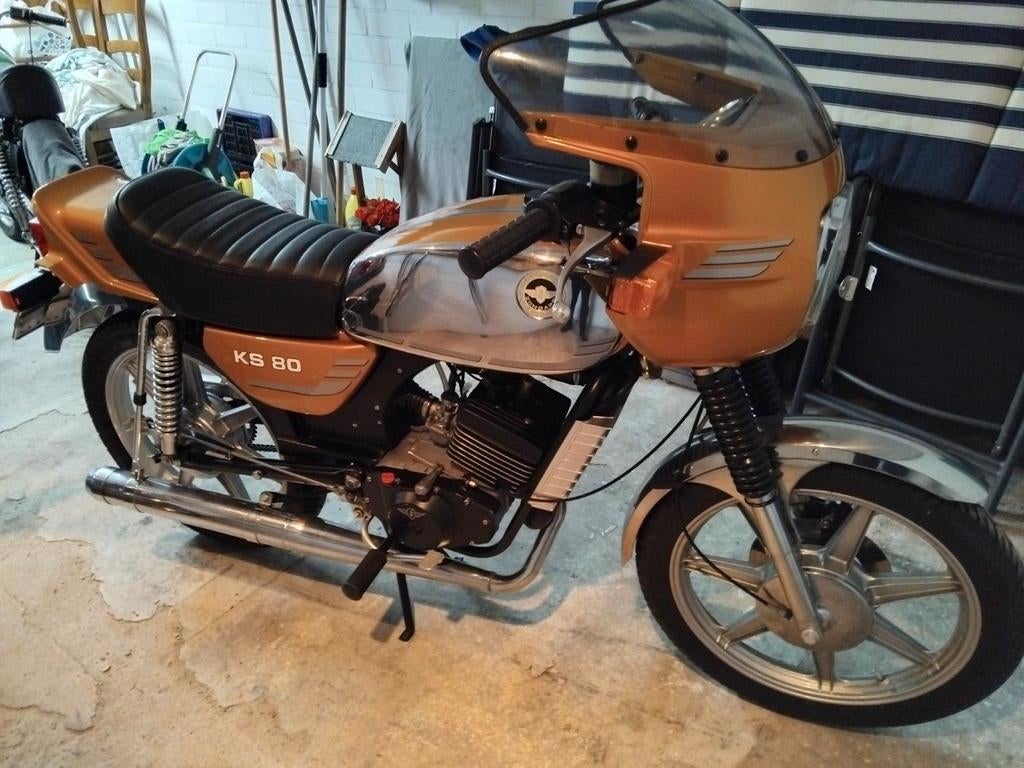 Een ks80 met moterkenteken, Fietsen en Brommers, Brommers | Zundapp, Ophalen, Nieuw