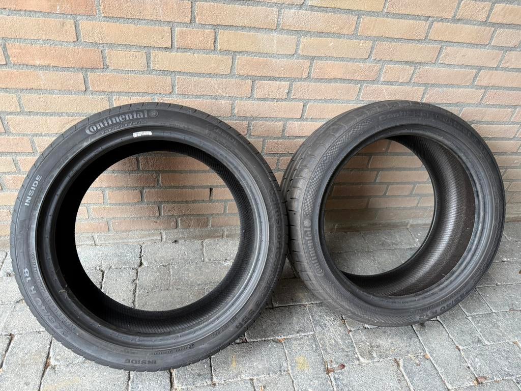 Continental sportcontact 3 ssr 245 40 r18 banden, 245/40r18, Auto-onderdelen, Banden en Velgen, Ophalen, 18 inch, 245 mm, Band(en)