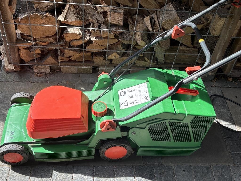 grasmaaier elektrisch Brill 36E, Tuin en Terras, Grasmaaiers, Gebruikt, Elektrische grasmaaier, 30 t/m 39 cm, Elektrische starter