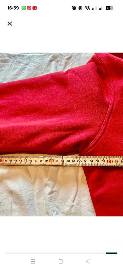 Zeldzame Rode Parajumpers Fleece Hoodie - Unisex, Kleding | Dames, Truien en Vesten, Gedragen, Maat 42/44 (L), Rood, Ophalen of Verzenden