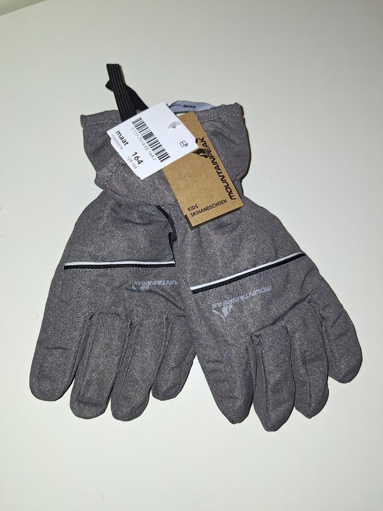 Nieuwe grijze handschoenen mountainpeak  maat 164, 158 t/m 164, Jongen of Meisje, Nieuw, Ophalen of Verzenden