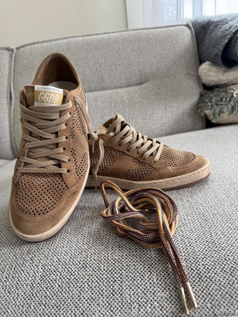 Golden Goose (38, valt groot), Bruin, Golden Goose, Ophalen of Verzenden, Sneakers of Gympen