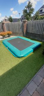 Berg inground trampoline, Ophalen, Gebruikt