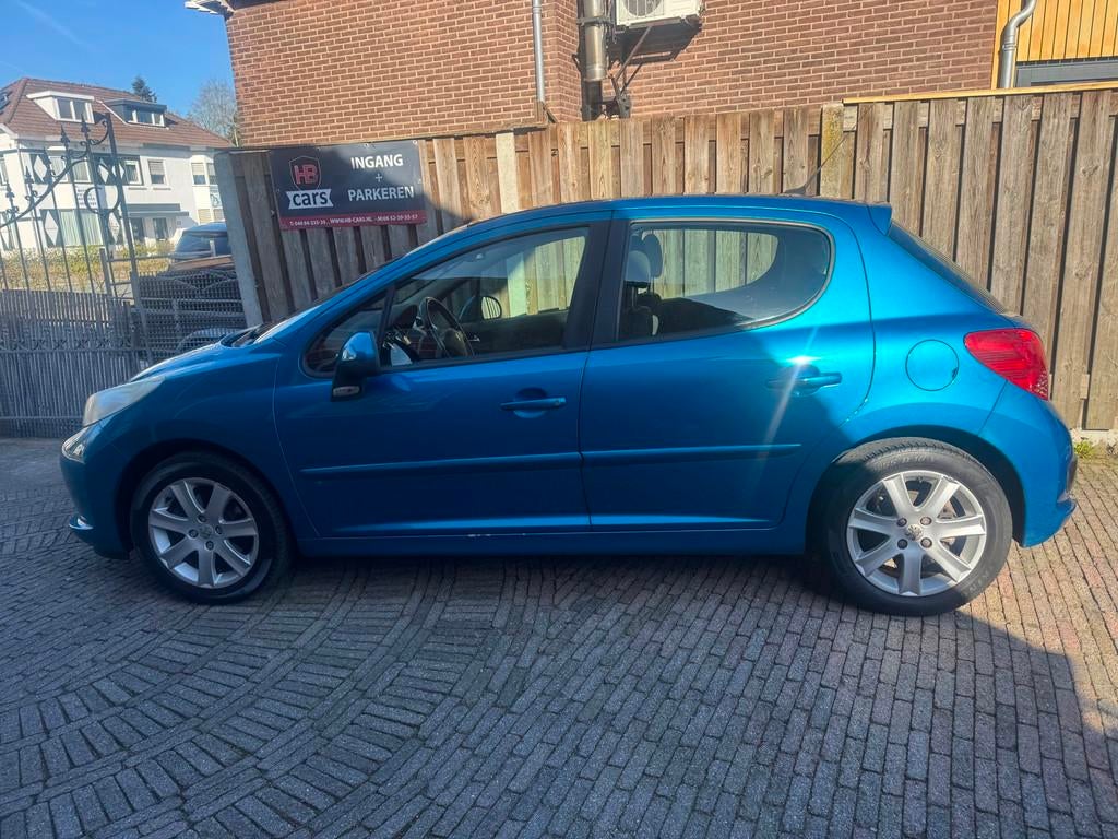 Peugeot 207 1.6 VTi XS Panoramadak,Navigatie, Voorwielaandrijving, Stof, Gebruikt, Zwart