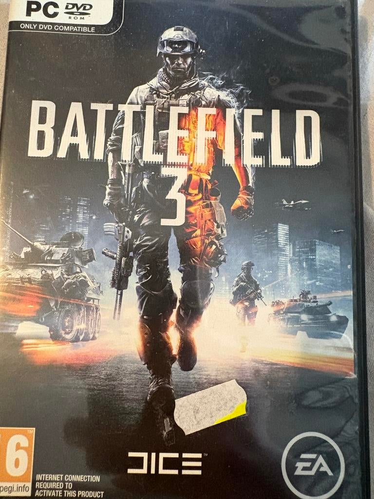 Battlefield 3 pc game, Spelcomputers en Games, Games | Pc, Online, Gebruikt, Shooter, Ophalen of Verzenden