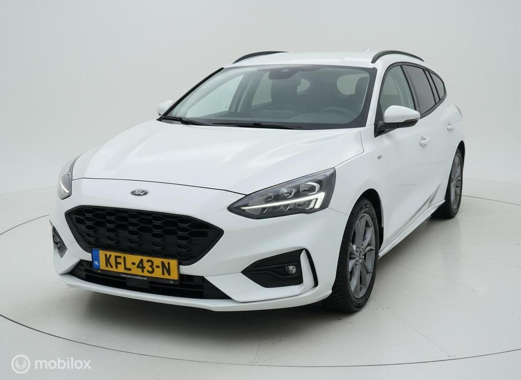 Ford Focus Wagon 1.5 EcoBoost ST Line Business LED|HUD|B&O|, Auto's, Ford, 1345 kg, 181 pk, Alcantara, Wit