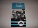 Speciale KLM folder John F Kennedy Airport New York jaren 60, Ophalen of Verzenden, Zo goed als nieuw, Overige typen