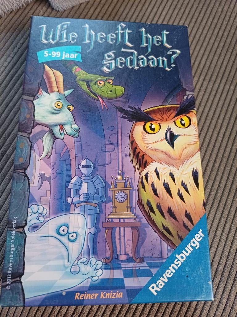 Spel WIE heeft het gedaan? Ravensburger, Hobby en Vrije tijd, Gezelschapsspellen | Bordspellen, Ophalen of Verzenden