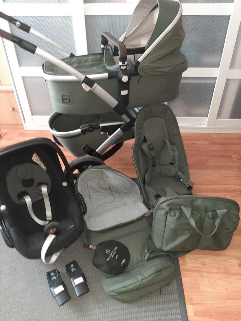 Joolz geo2 complete set olijfgroen, Ophalen, Overige merken, Verstelbare duwstang