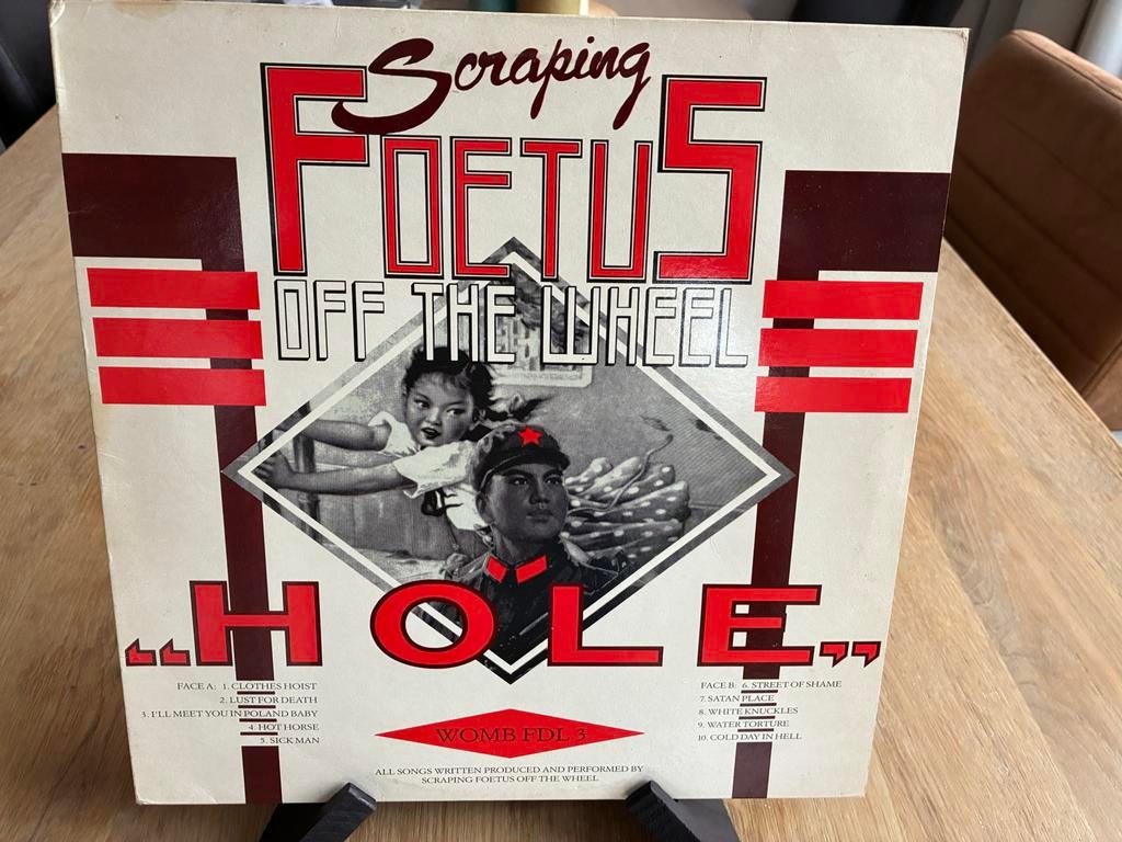 LP "Hole" van Scraping Foetus of the Wheel, Ophalen of Verzenden, Gebruikt, 12 inch, Alternative
