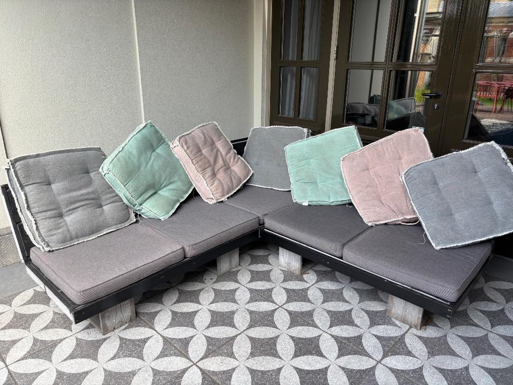 Loungebank, Ophalen, Gebruikt, Loungeset, Bank