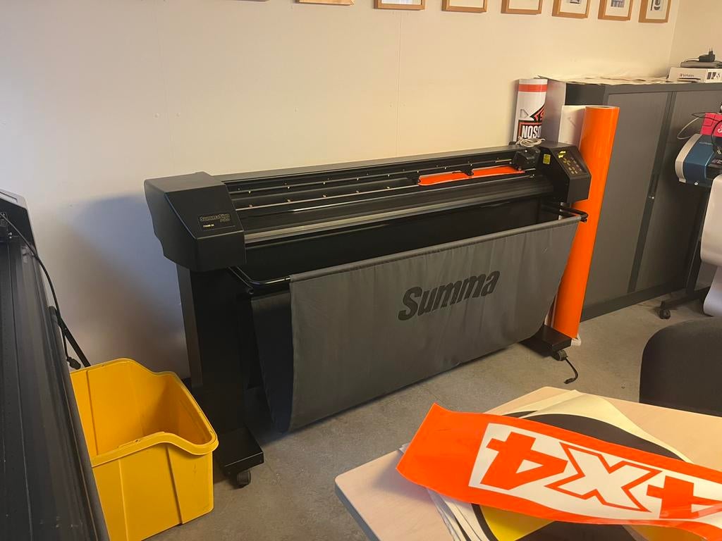 2x Snijplotter Summasign / Gerber tangiaal mes / OPOS oog !, Overige merken, SummaSign, Info@izi-hoogwerkerhuren.nl, Printer