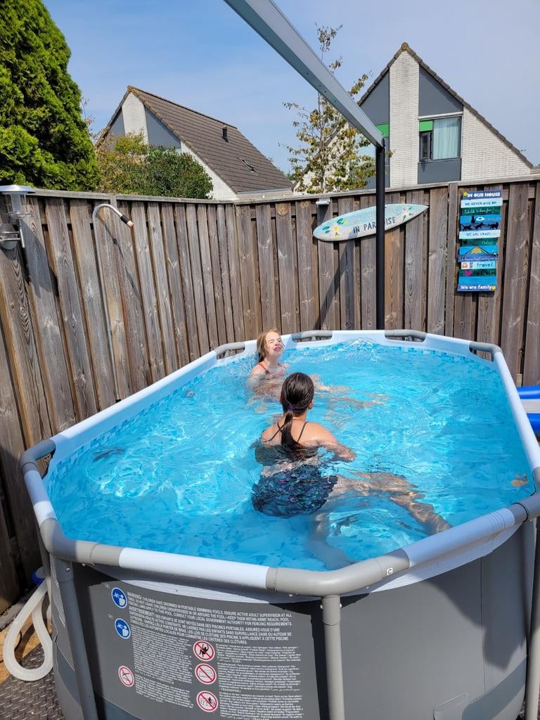 Groot zwembad 240 compleet, Ophalen of Verzenden, Rechthoekig, Opzetzwembad, Minder dan 80 cm