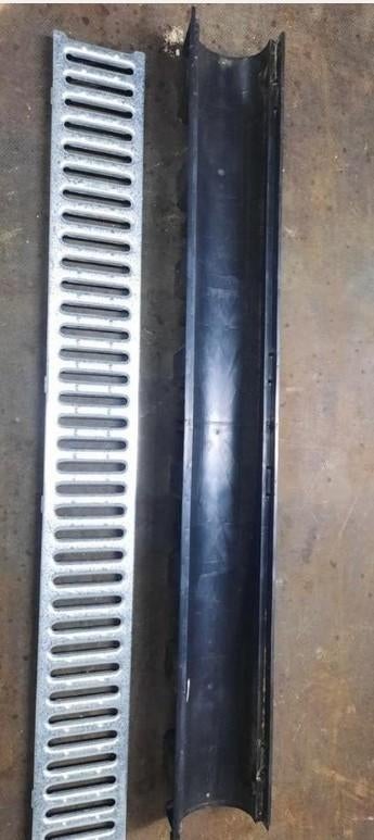 Lijngoot'afvoergoot met rooster'hauraton, Tuin en Terras, Ophalen of Verzenden, Nieuw