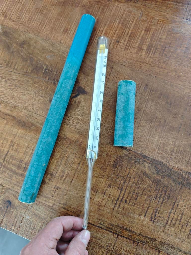 Vintage Kwik Thermometer tot 100 graden., Boeken, Ophalen of Verzenden, Zo goed als nieuw