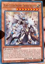 Yu-Gi-Oh! Black Luster Soldier - Sacred Soldier TOCH !, Ophalen of Verzenden, Zo goed als nieuw, Losse kaart
