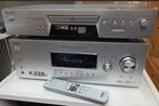 Sony set receiver str-dg500 + cd speler cdp-xe370 + remote, Ophalen of Verzenden, Cd-speler, Sony