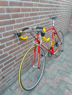 Bianchi racefiets kleur rood/geel, Aluminium, 15 tot 20 versnellingen, 53 tot 57 cm, Ophalen