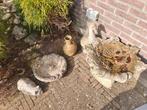 Gratis Decoratieve tuinbeelden en vogelbadjes, Tuin en Terras, Tuinbeelden, Ophalen, Gebruikt, Steen, Dierenbeeld