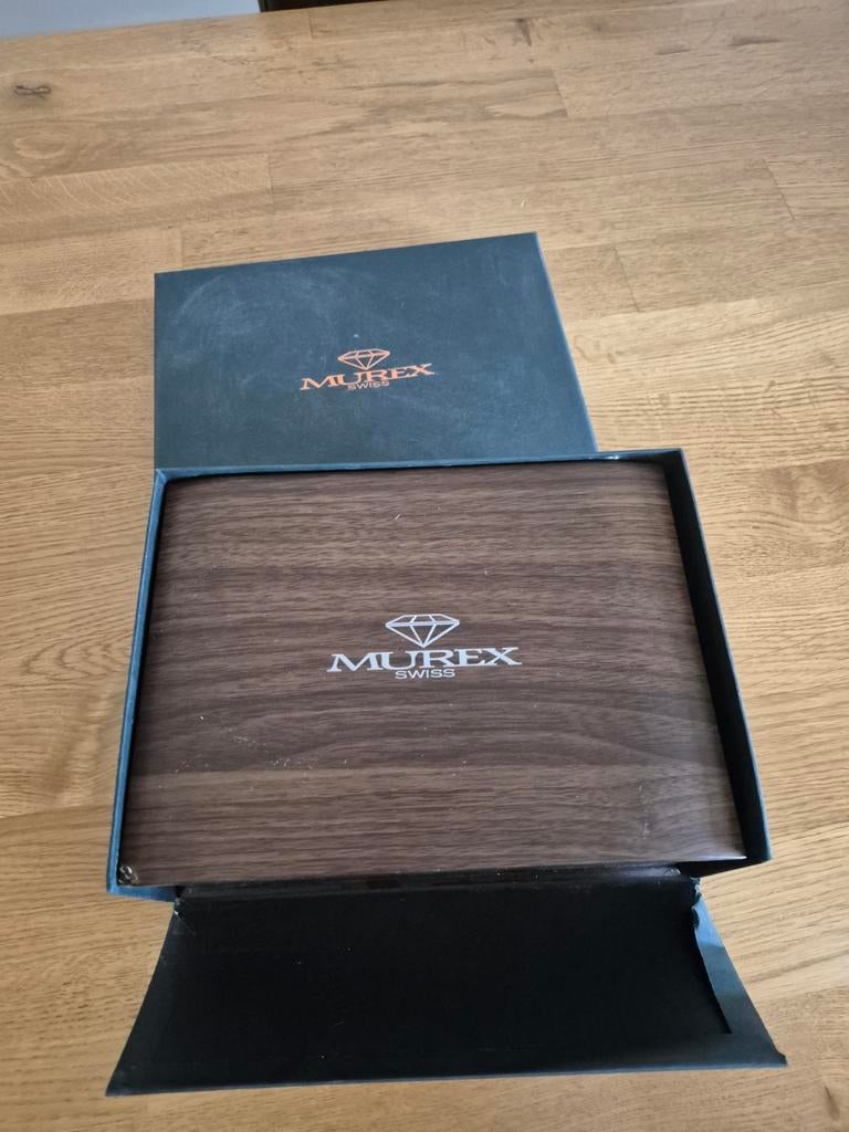 Horloge doos, Sieraden, Tassen en Uiterlijk, Horloges | Heren, Ophalen of Verzenden, Zo goed als nieuw, Leer, Overige merken