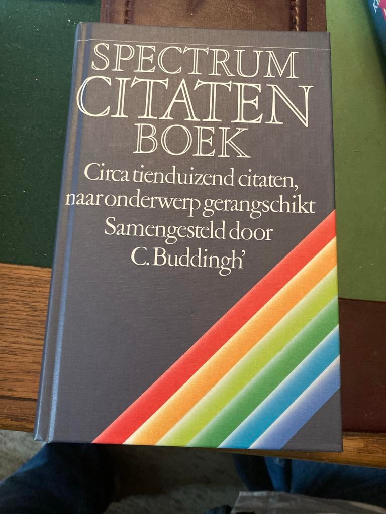Spectrum Citaten Boek - C. Buddingh', Boeken, Verzenden, Gelezen