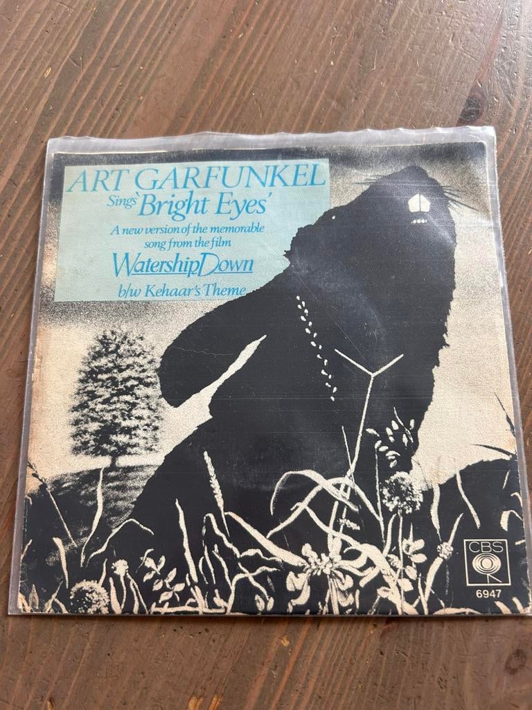 Art Garfunkel Bright Eyes, Cd's en Dvd's, Vinyl Singles, 7 inch, Single, Ophalen of Verzenden, Zo goed als nieuw
