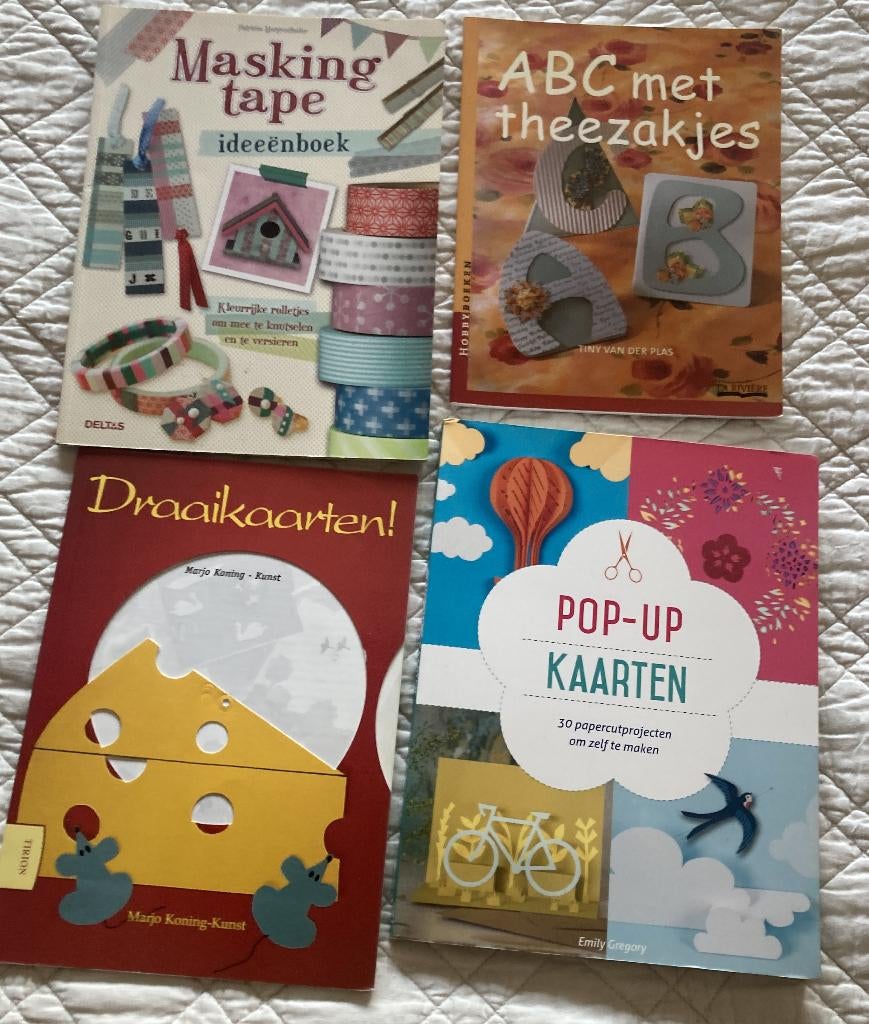 4 hobbyboeken, Ophalen of Verzenden, Zo goed als nieuw, Overige typen