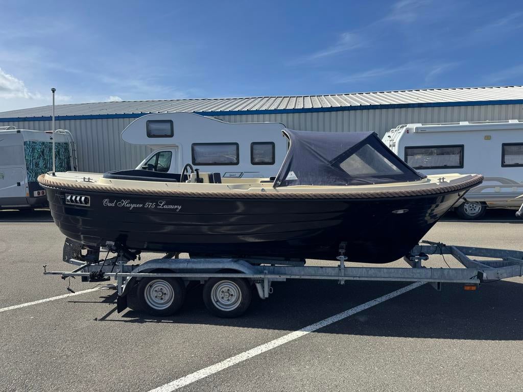 Oudhuizer 575 Luxury sloep 2018 oud huijzer, Ophalen, 10 tot 30 pk, Gebruikt, 3 tot 6 meter