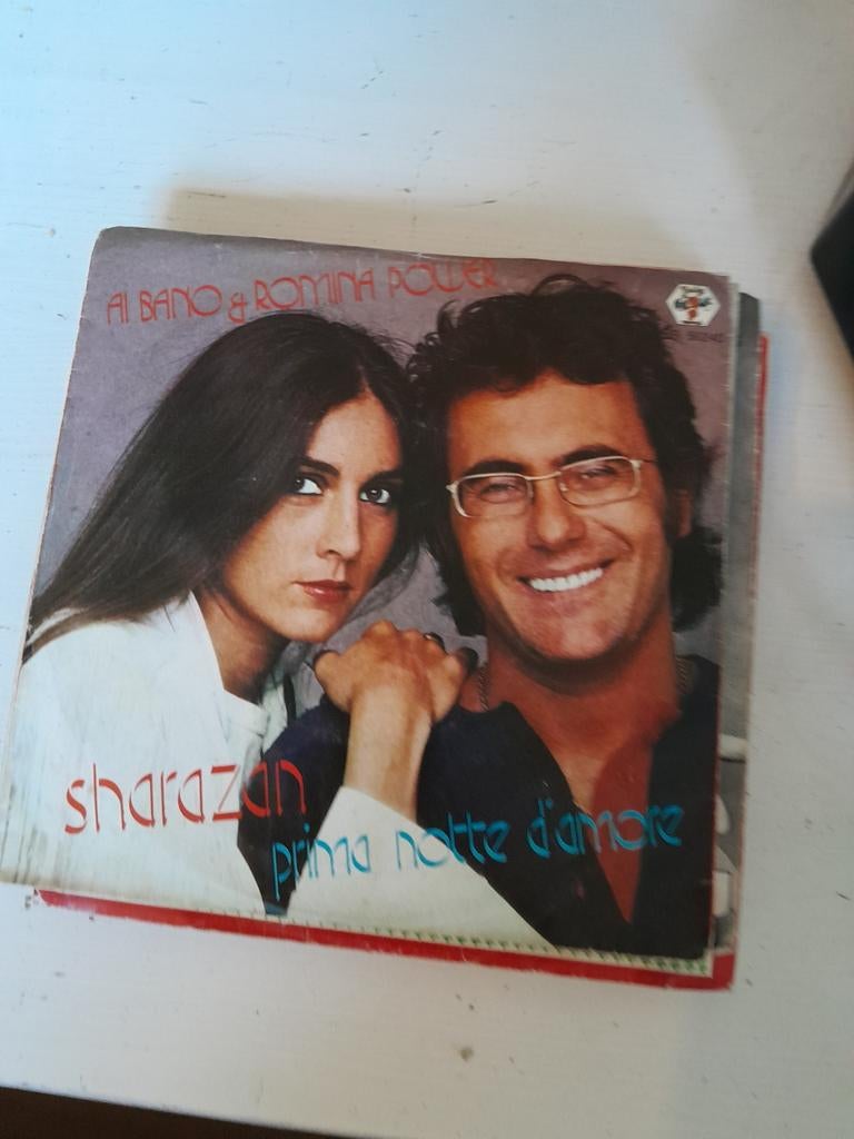 Al bano e romina power 7 inch sharazan, Cd's en Dvd's, Ophalen of Verzenden, Zo goed als nieuw, Pop