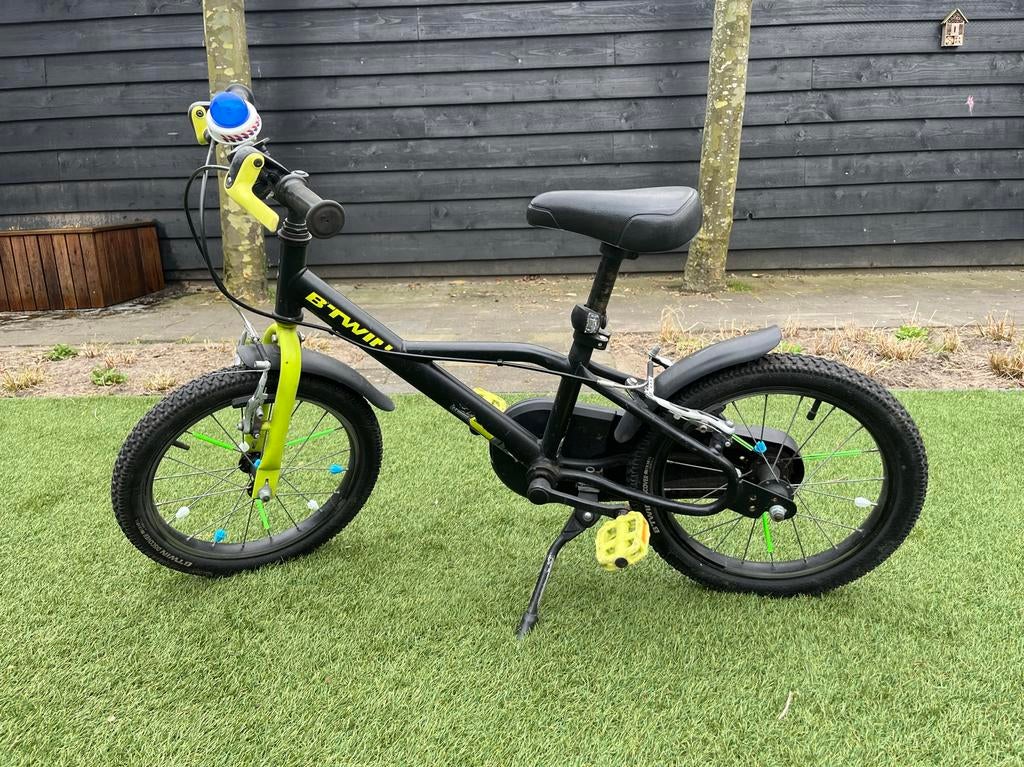Btwin kinderfiets 16 inch, Ophalen, Gebruikt, 16 tot 20 inch