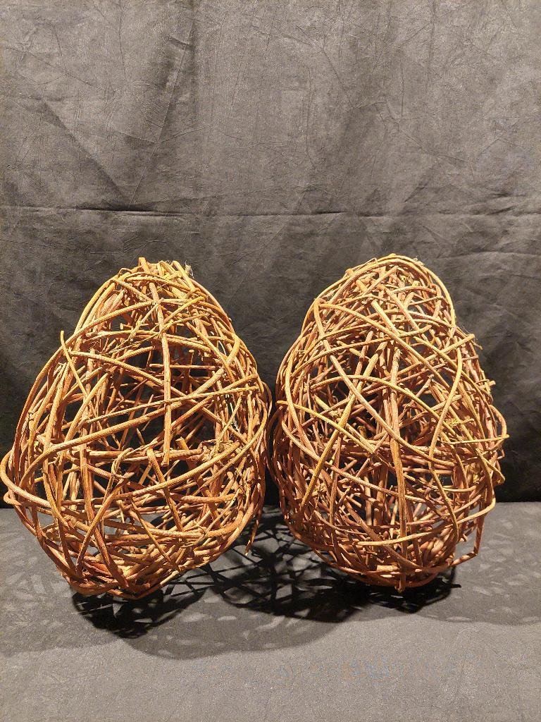 wilgentenen paaseieren, Ophalen of Verzenden, Zo goed als nieuw, Overige vormen, Overige materialen