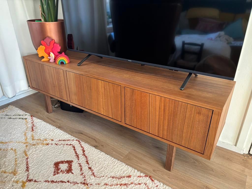 Ikea Stockholm tv meubel, Ophalen, 150 tot 200 cm, Zo goed als nieuw, Minder dan 100 cm