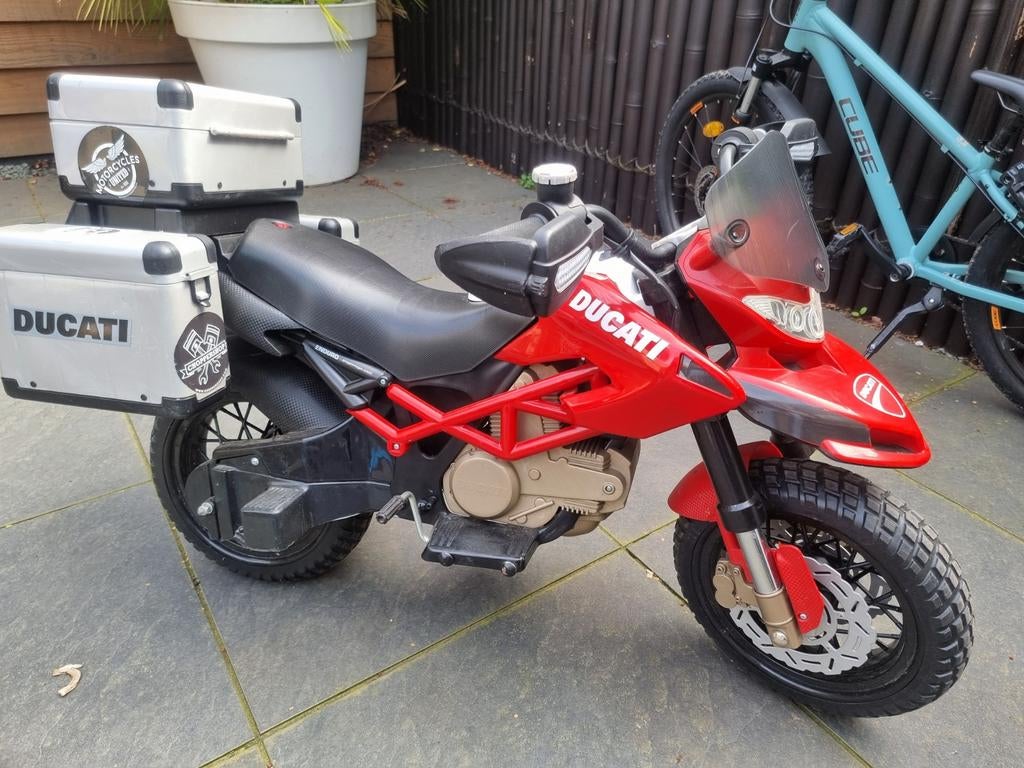 Ducati elektrische kindermotor - Zo goed als nieuw!, Ophalen of Verzenden, Zo goed als nieuw
