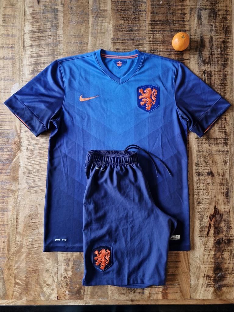 Nederlands elftal tenue KNVB 2014 WK Oranje voetbal shirt M, Maat 48/50 (M), Nike, Oranje, Ophalen of Verzenden