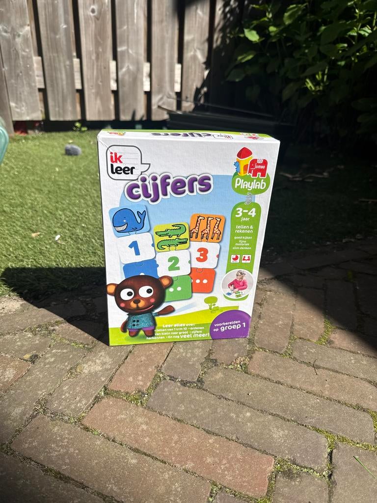 Jumbo Ik Leer Cijfers Playlab - Tellen & Rekenen, Ophalen, Zo goed als nieuw, Rekenen